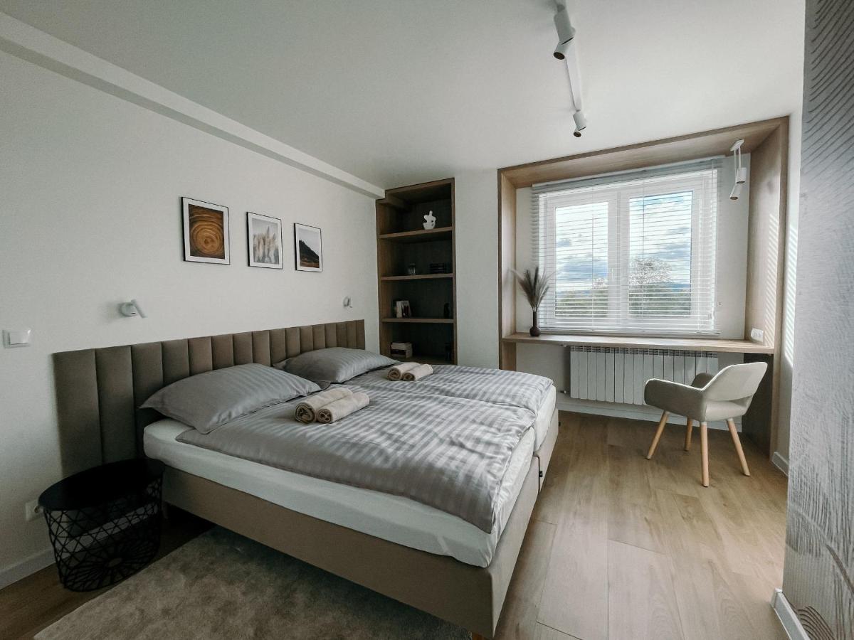 Penthouse Sloneczna Rapsodia - Blisko Parku Zdrojowego - Duzy Taras Na Dachu - Piekny Widok - Winda - Garaz Lejlighed Rabka-Zdrój Eksteriør billede
