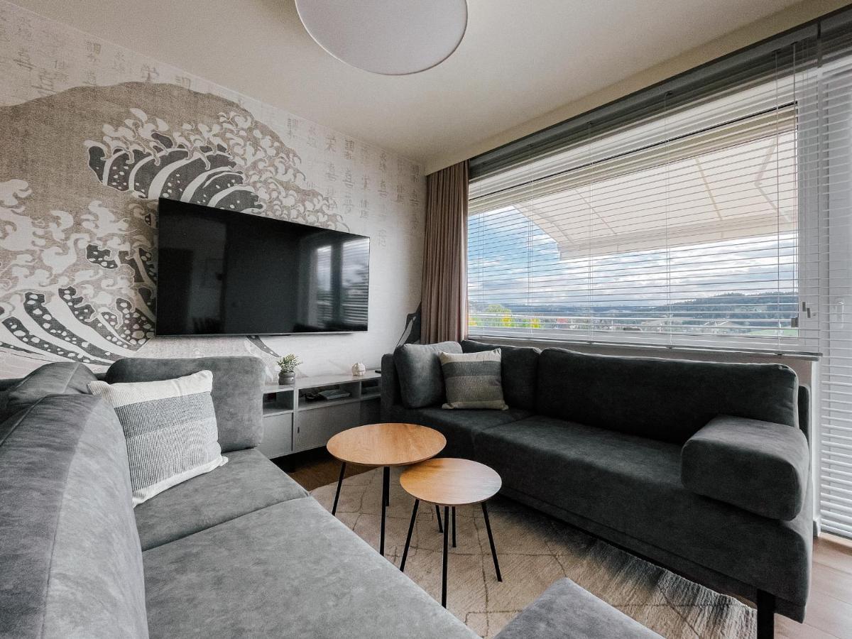Penthouse Sloneczna Rapsodia - Blisko Parku Zdrojowego - Duzy Taras Na Dachu - Piekny Widok - Winda - Garaz Lejlighed Rabka-Zdrój Eksteriør billede